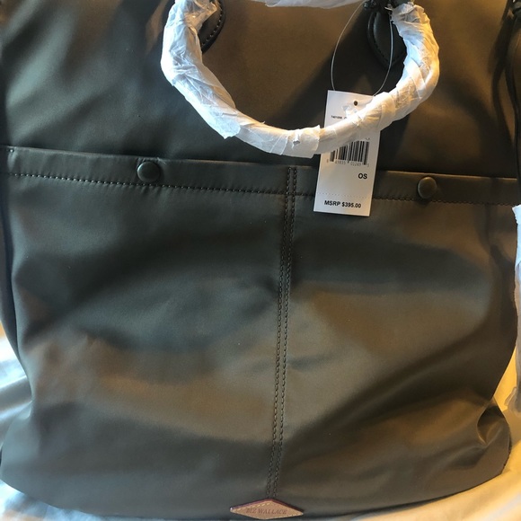 RARE- Mz Wallace Chrissie tote messenger bag...Clay- RETIRED MODEL! - Picture 3 of 7